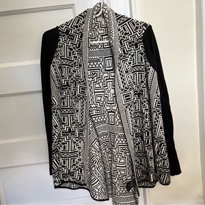 Anthropologie Field Flower Jacquard Cardigan EUC